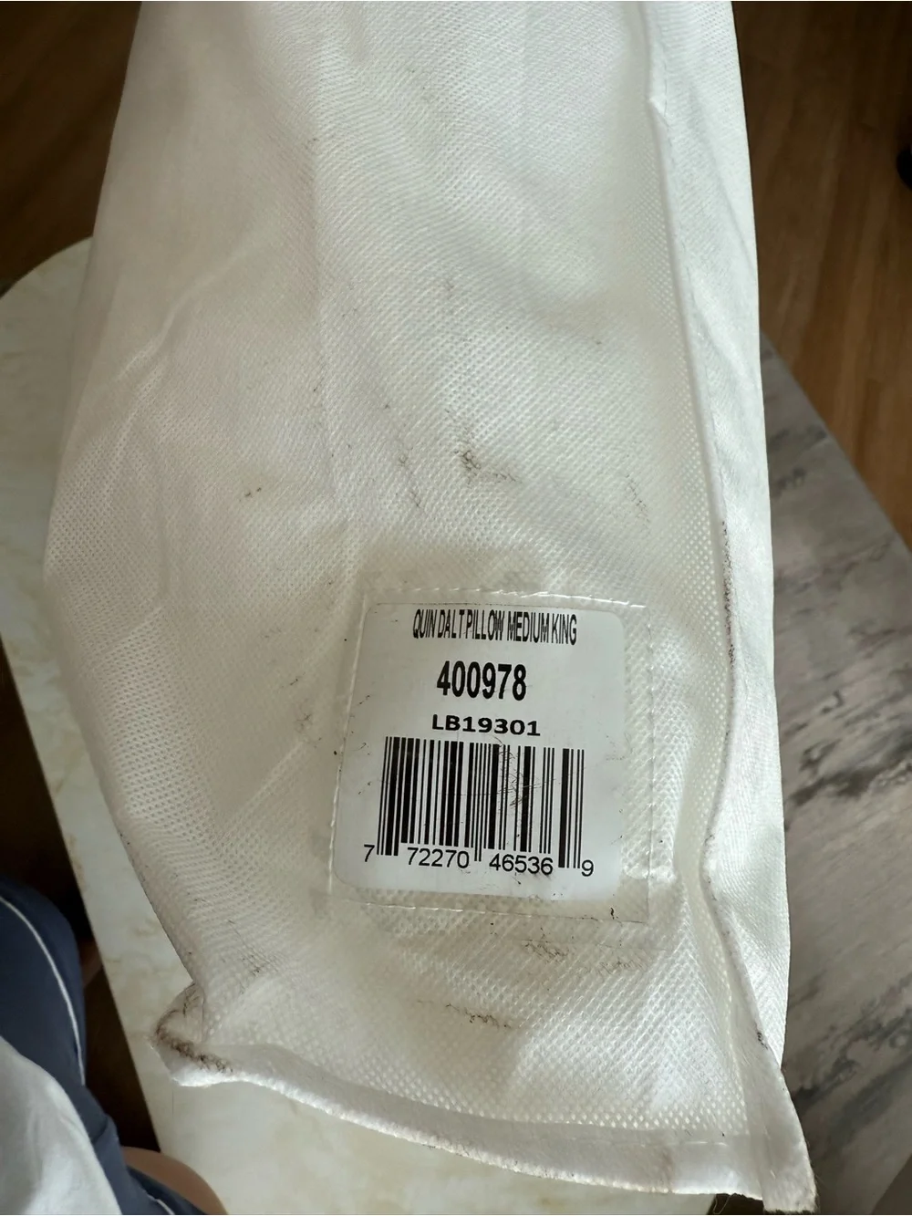 NWT 2 Quince Premium Down Alt Medium King Size Pillows 20”X36” Bundle Set